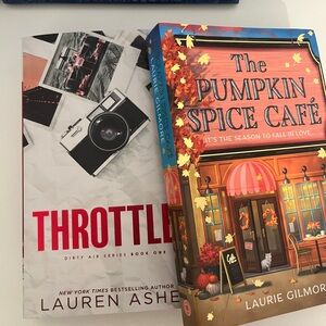The Pumpkin Spice Café + Throttled — Book Duo